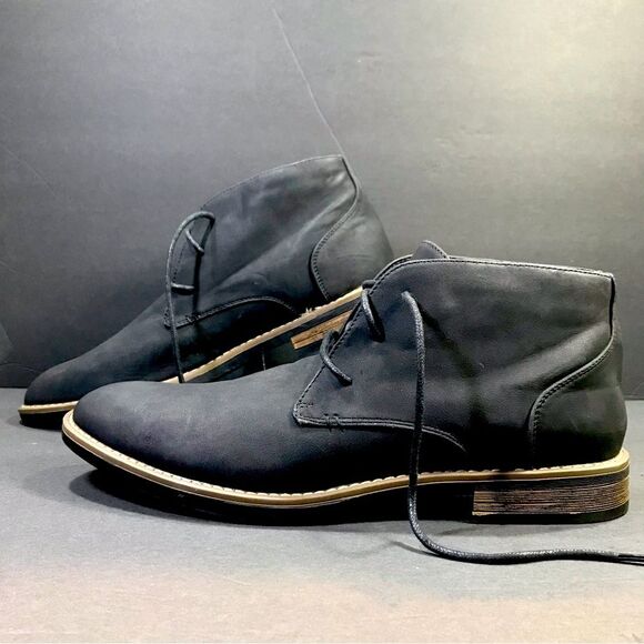 Jousen Chukka. Men’s Black Desert Ankle Lace Up Boots Shoe Size 11 (NWT) - Picture 3 of 10